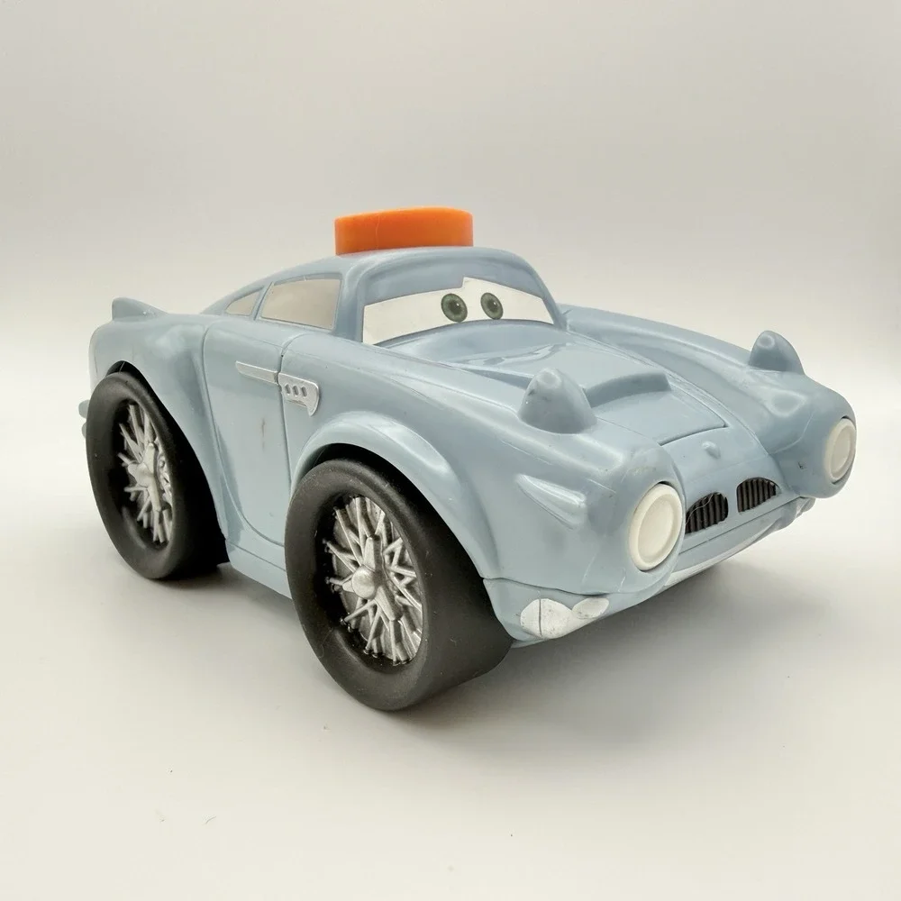 Disney Pixar Cars Finn McMissile Talking Lights‎ 2010 Fisher-Price Mattel Works!